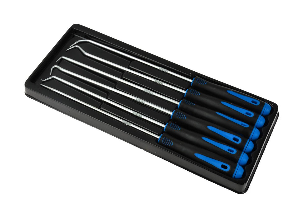 6-delige haak- en pikhaken set 240mm
