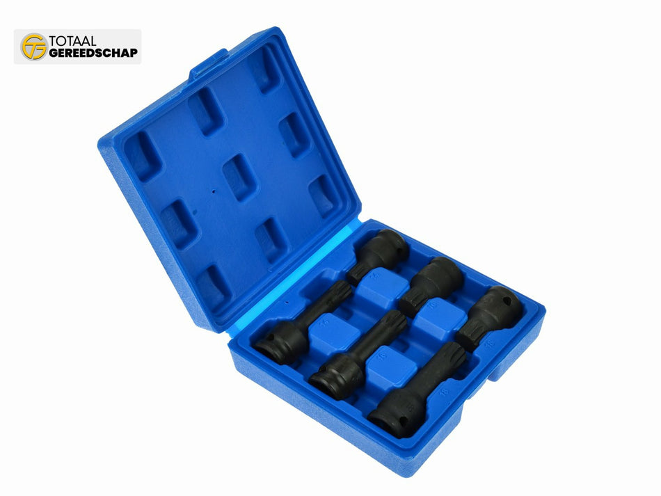 Spline set sockets cr-mo M14 M16 M18 43mm and 78mm