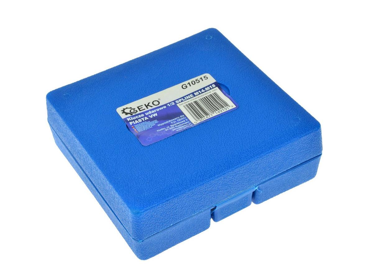 Spline-dopsleutelset chroom-molybdeen M14 M16 M18 43mm en 78mm