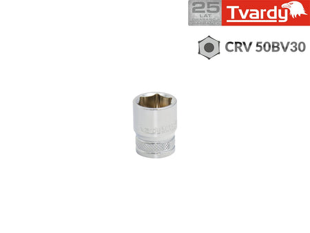 Zeskant dop 6 kt 1/4" - 6 mm