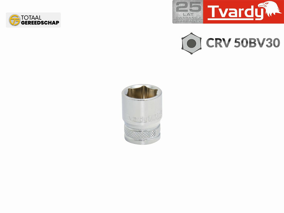 Hex socket 6 pt 1/4" - 7 mm