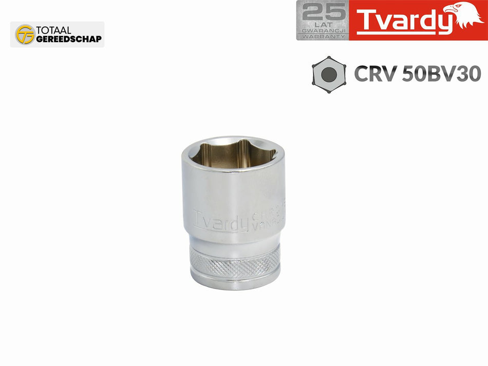 Hex socket 6 pt 1/2" - 8 mm