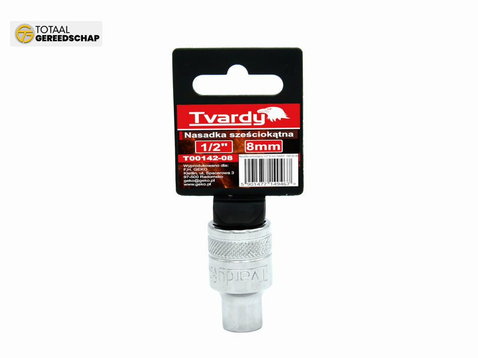 Hex socket 6 pt 1/2" - 8 mm