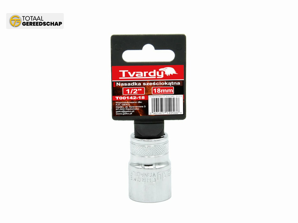 Hex socket 6 pt 1/2" - 18 mm