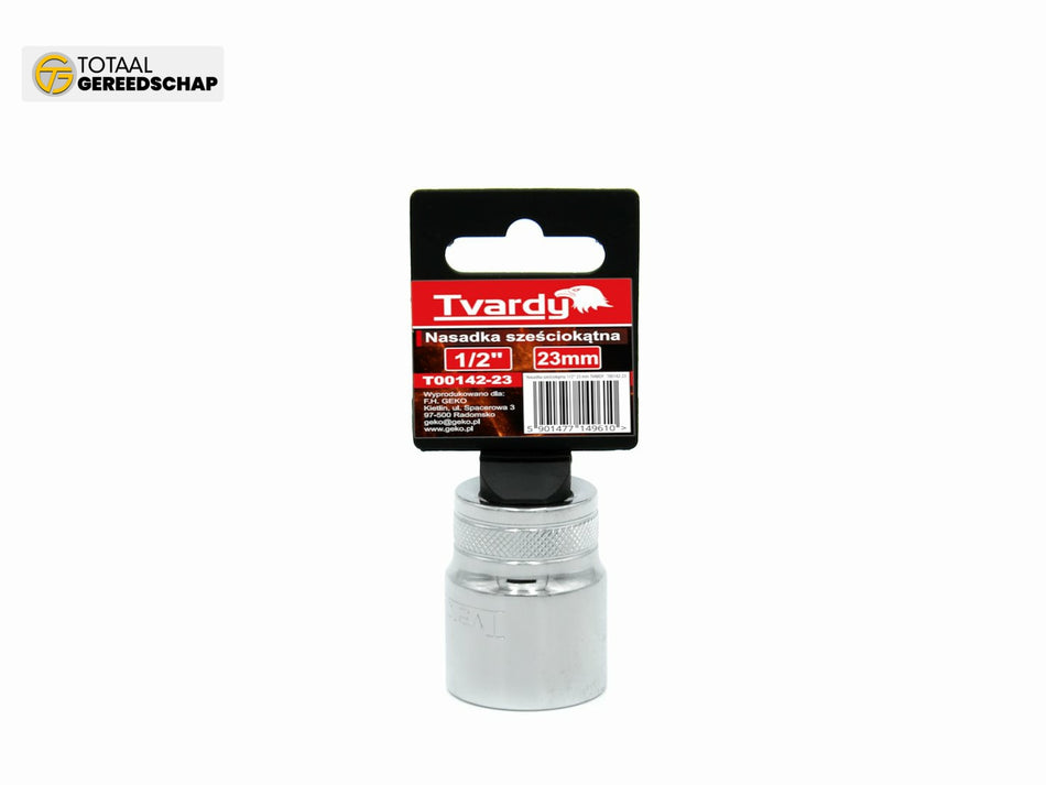 Hex socket 6 pt 1/2" - 23 mm