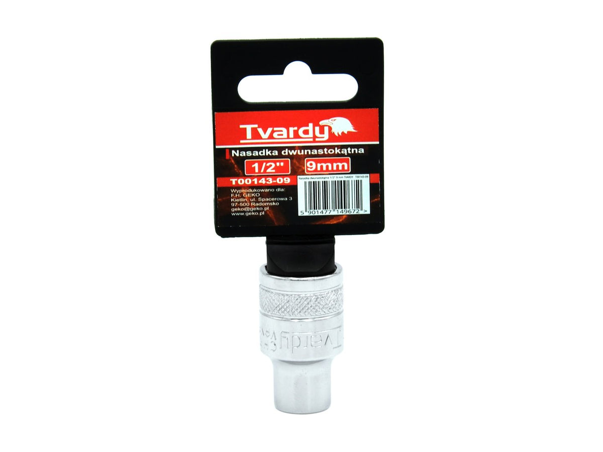 12-punts dop 1/2" - 9 mm