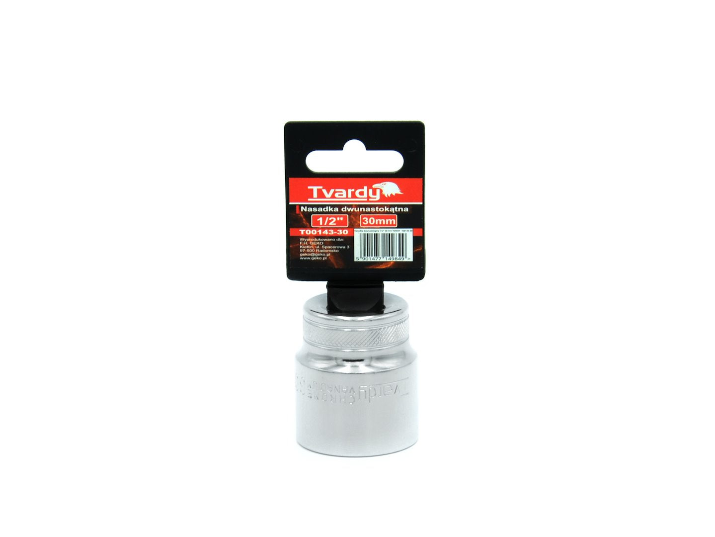 12-kant dop 1/2" - 30 mm