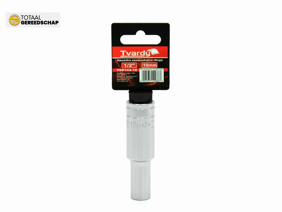 Hex deep socket 6 pt 1/2" - 10 mm