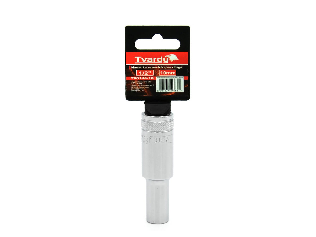 Zeskant diepe dop 6-punts 1/2" - 10 mm