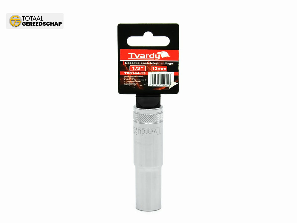 Hex deep socket 6 pt 1/2" - 13 mm