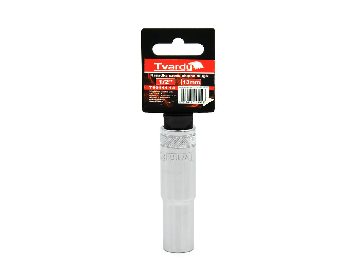 Zeskant diepe dop 6-punts 1/2" - 13 mm
