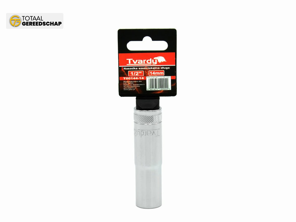 Hex deep socket 6 pt 1/2" - 14 mm