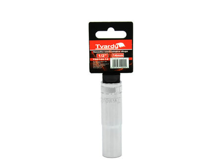 Zeskant diepe dop 6-punts 1/2" - 14 mm