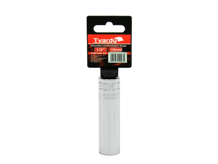 Zeskant diepe dop 6-punts 1/2" - 15 mm