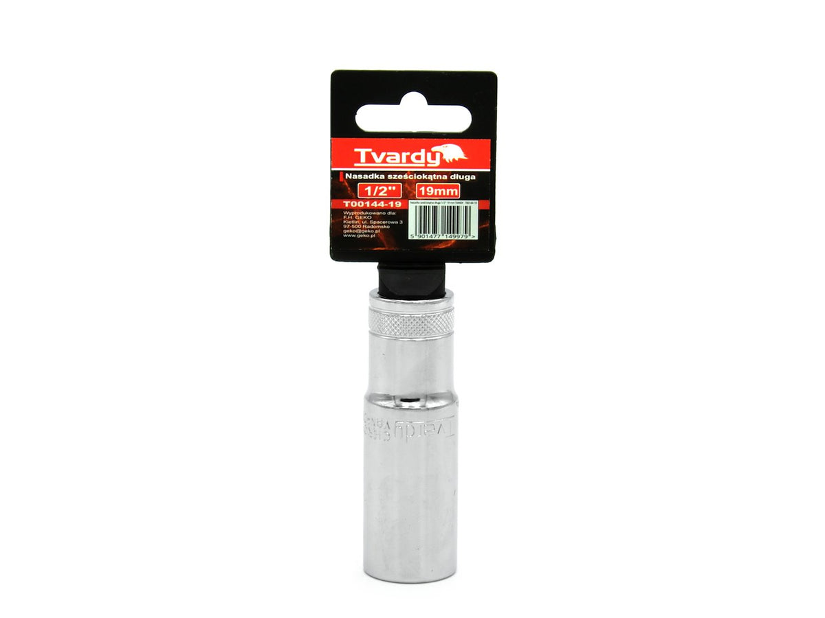 Diepe zeskantdop 6 st 1/2" - 19 mm