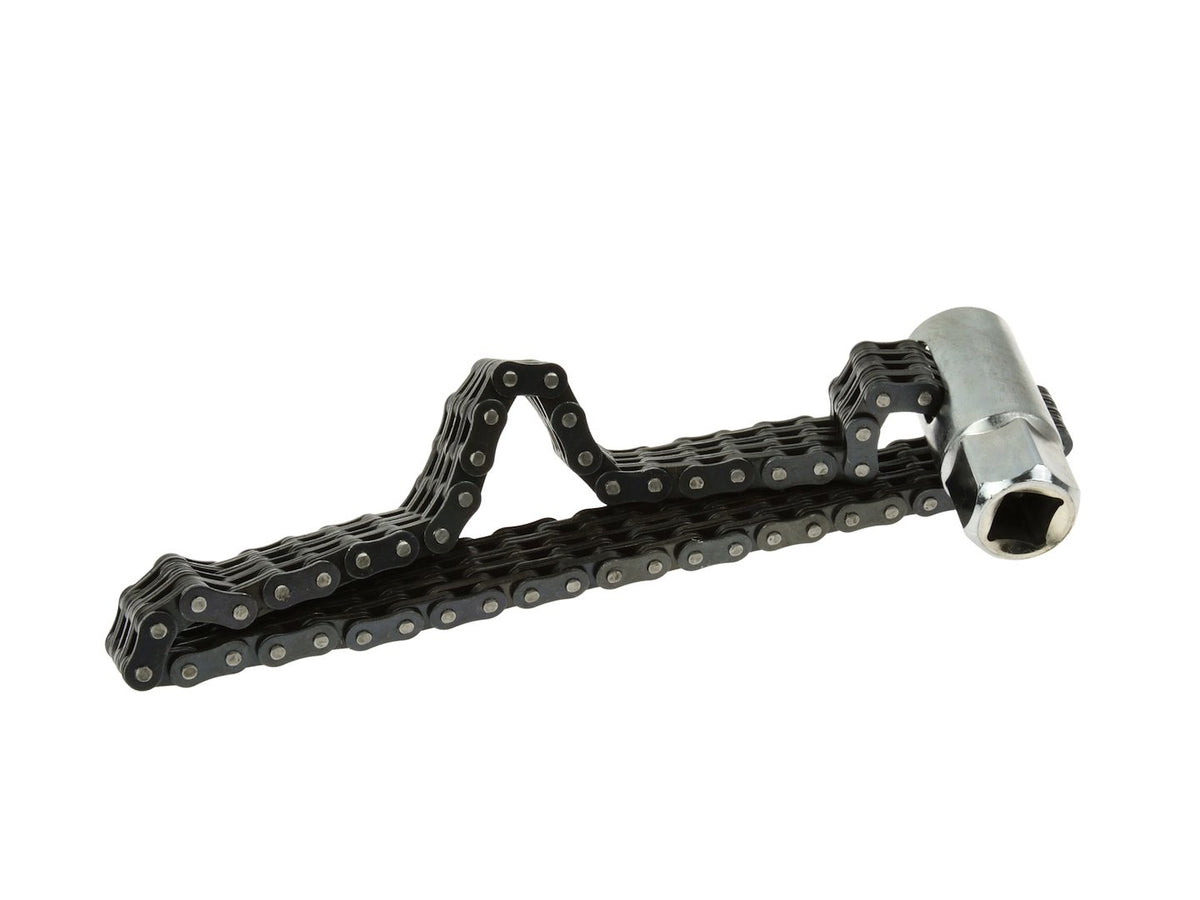 Dubbele ketting universele oliefiltersleutel 1/2" 24 mm