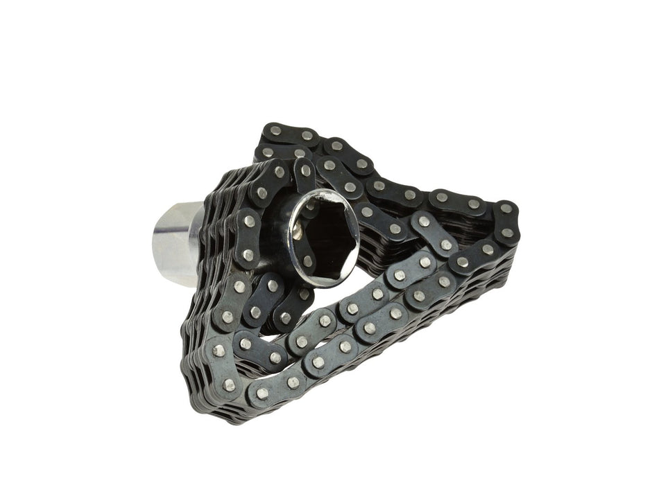 Dubbele ketting universele oliefiltersleutel 1/2" 24 mm