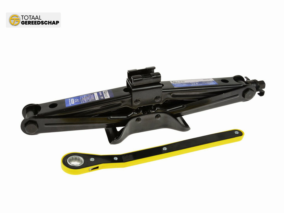 Scissors jack 2T with special spanner