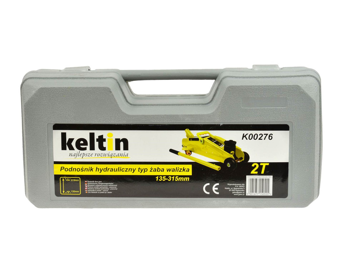 2T krik voor vloer, blowcase KELTIN