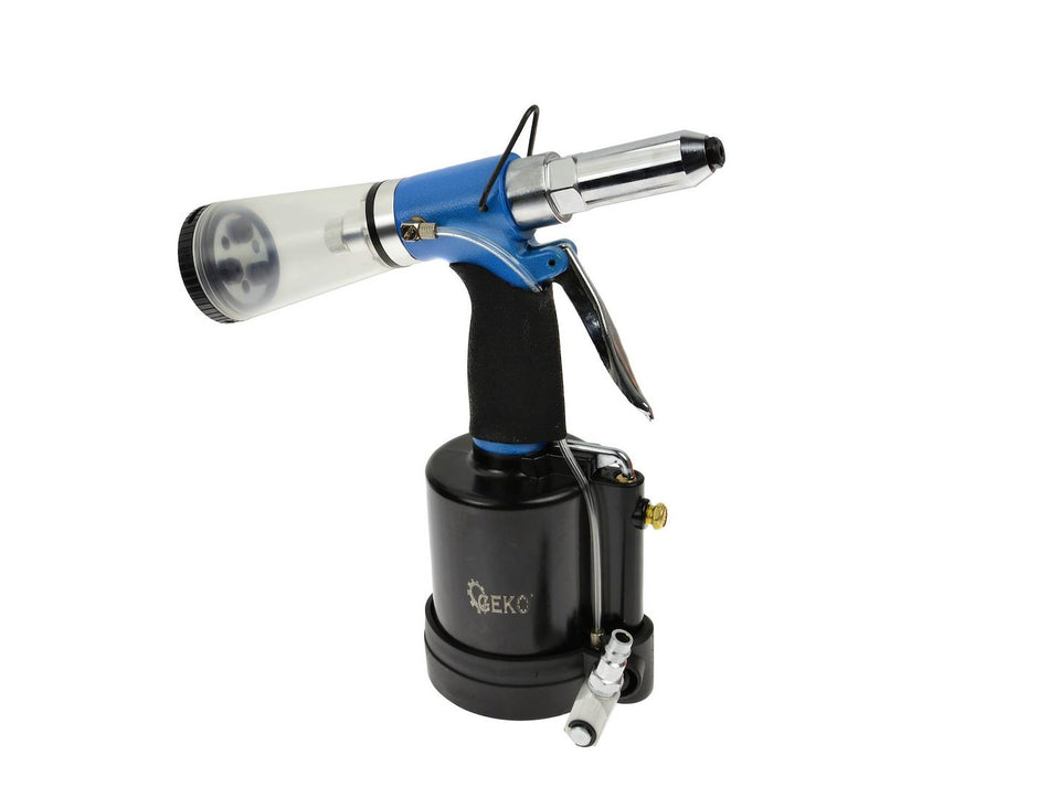 Pneumatische klinknageltang met automatische zuigfunctie 2,4-6,4 mm