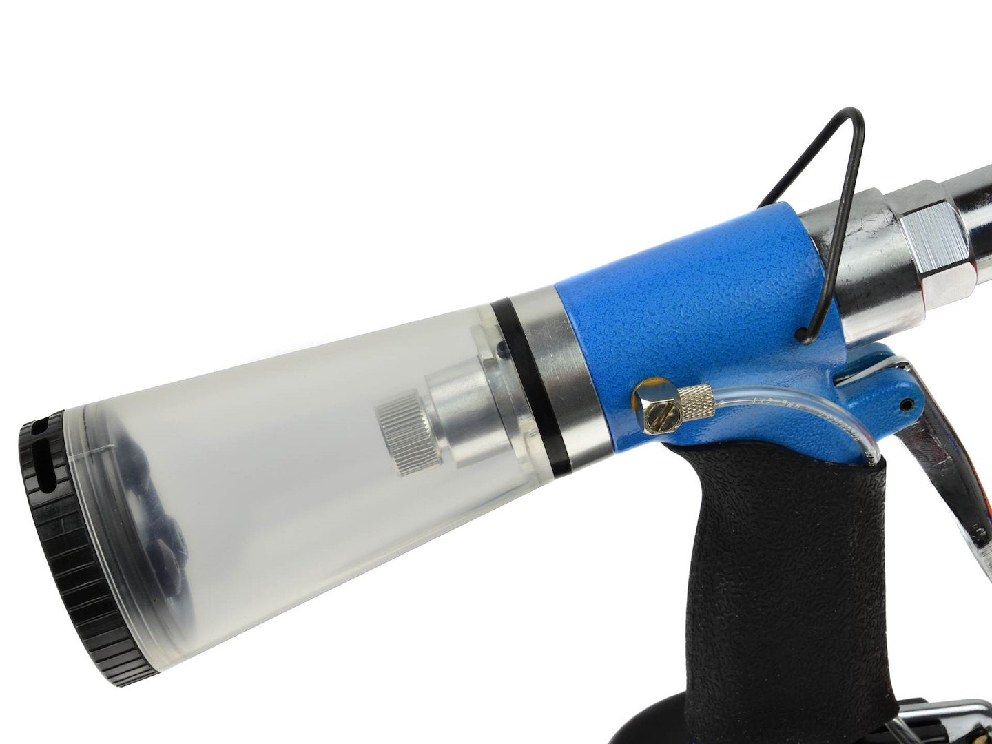 Pneumatische klinknageltang met automatische zuigfunctie 2,4-6,4 mm