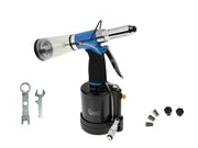 Pneumatische klinknageltang met automatische zuigfunctie 2,4-6,4 mm