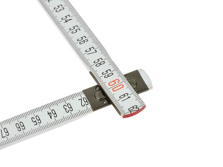 Houten opvouwbare liniaal 2 m / 10 secties