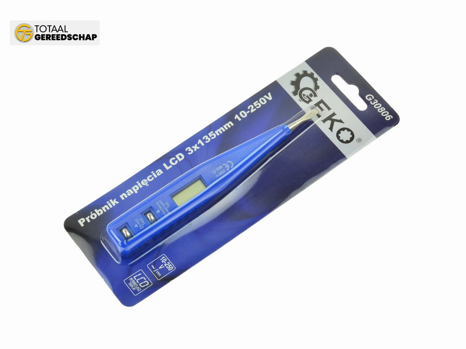 Voltage tester LCD 3x135mm