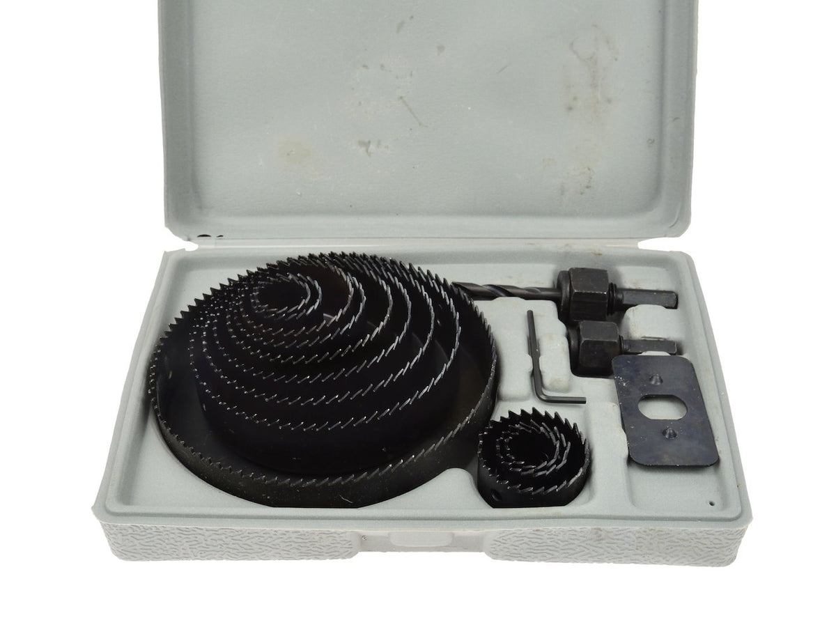 Gatzaagset 19-127mm 16 stuks