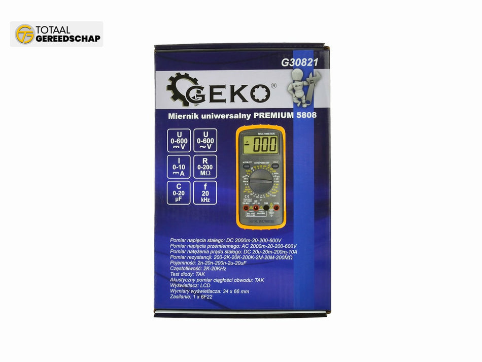 Digital multimeter premium 5808
