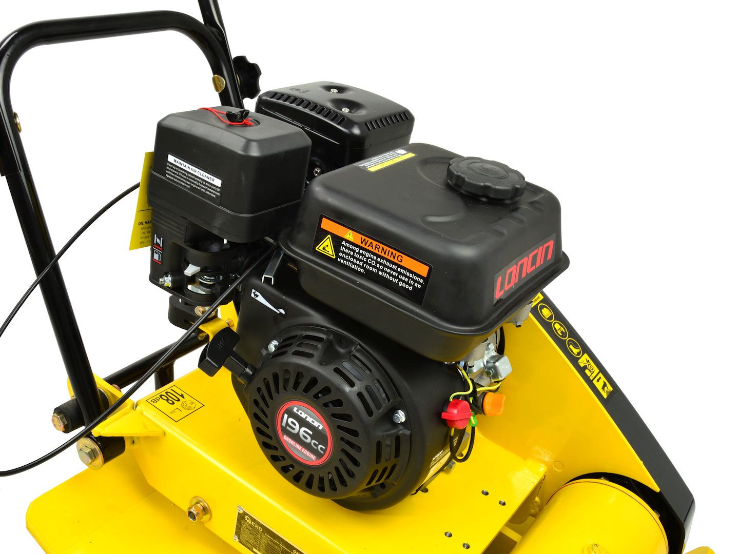 Betonverdichtingsplaat CNP140C/106KG/20kN Loncin-motor