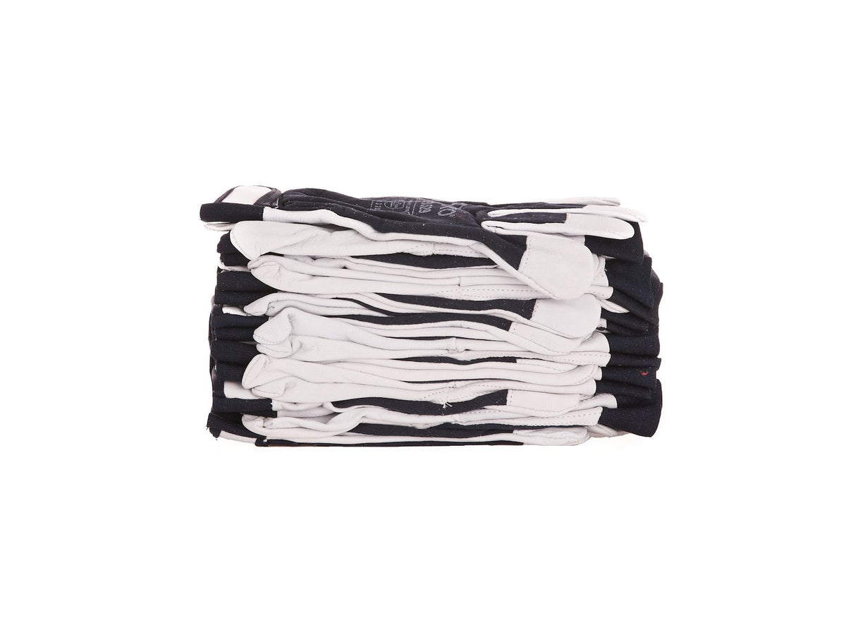 Leren montagedhandschoenen, geitenleer - klittenband, maat 10 (12/120)