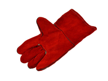 Handschoenen van koeien-splitleer