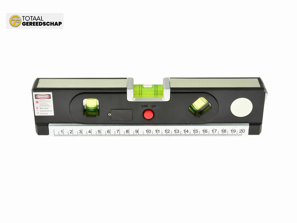 Multipurpose Laser Level with 1.5m Measure Tape Ruler