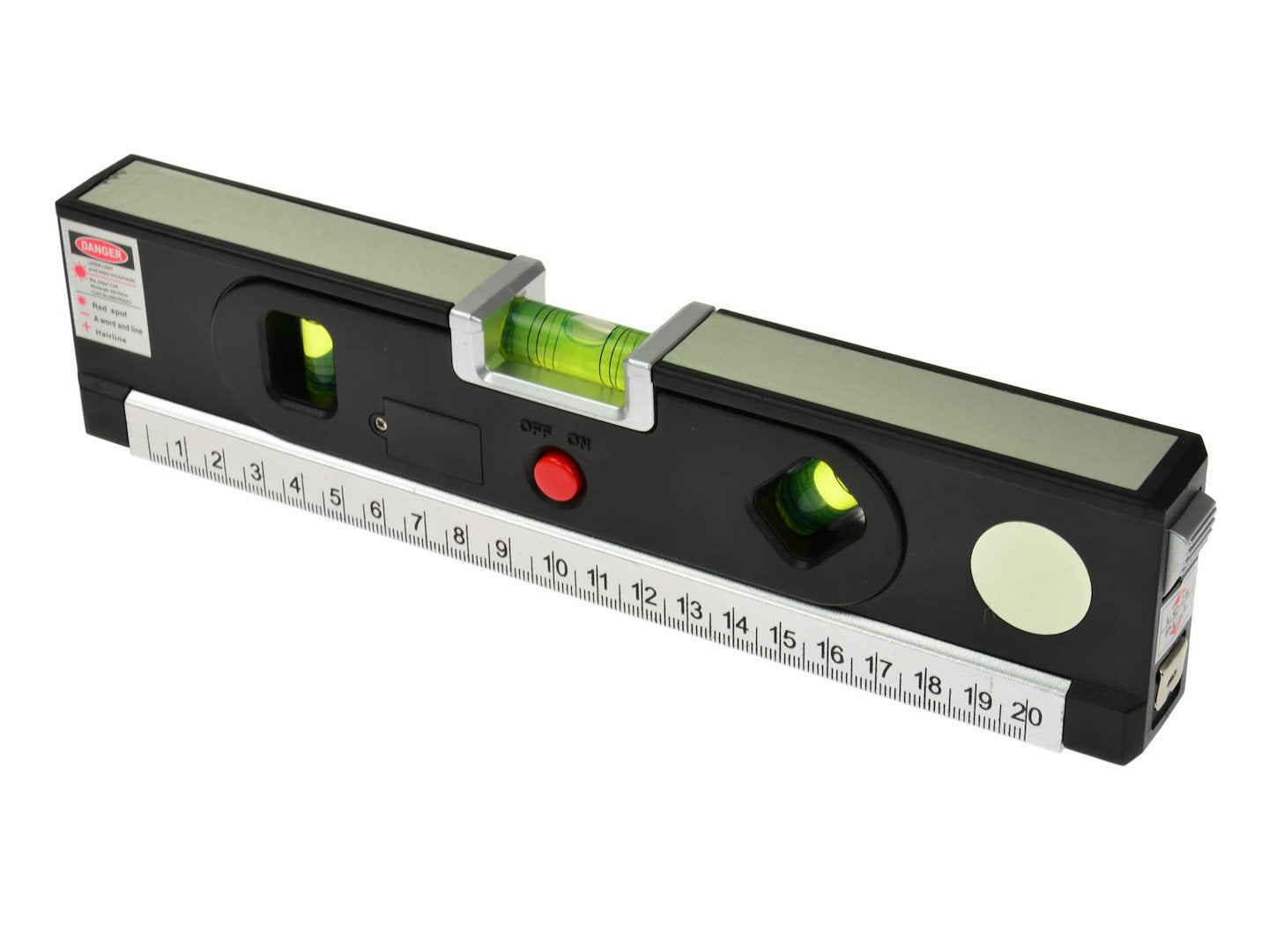 Multifunctionele laserwaterpas met meetlint 1,5 m