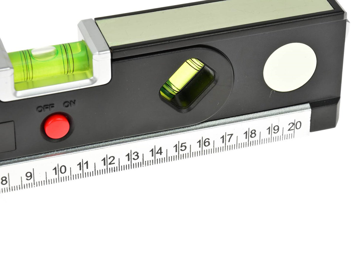 Multifunctionele laserwaterpas met meetlint 1,5 m