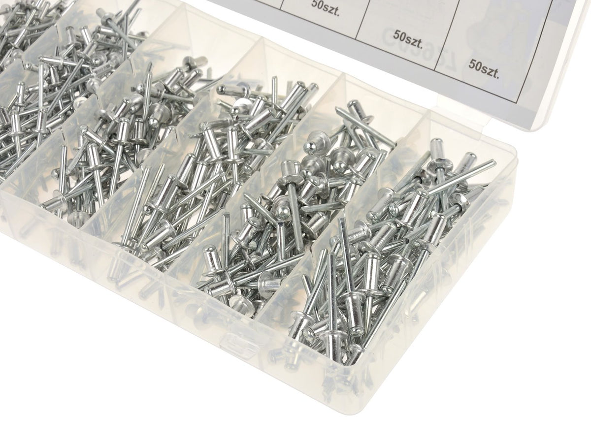 Aluminium klinknagelset 400 stuks