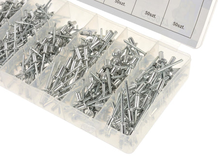 Aluminium klinknagelset 400 stuks