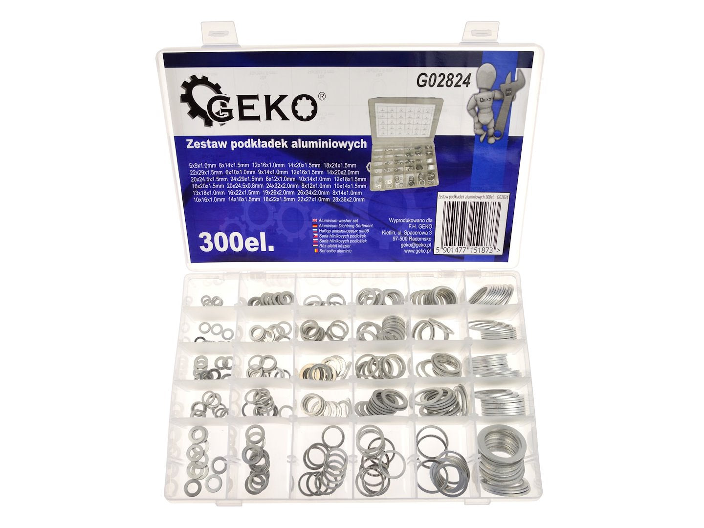 Aluminium ringetjes 300 stuks