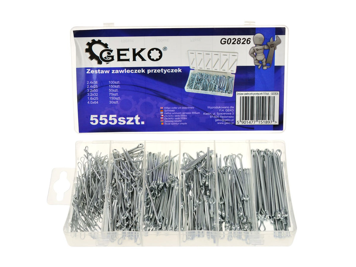 Splintassortiment 555 stuks