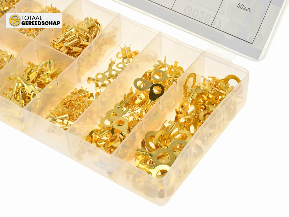 Auto Non Insulated Terminal Connector Kit 450 pcs