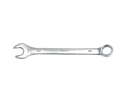 Gepolijste combinatie steeksleutel ringsleutel CrV 27mm