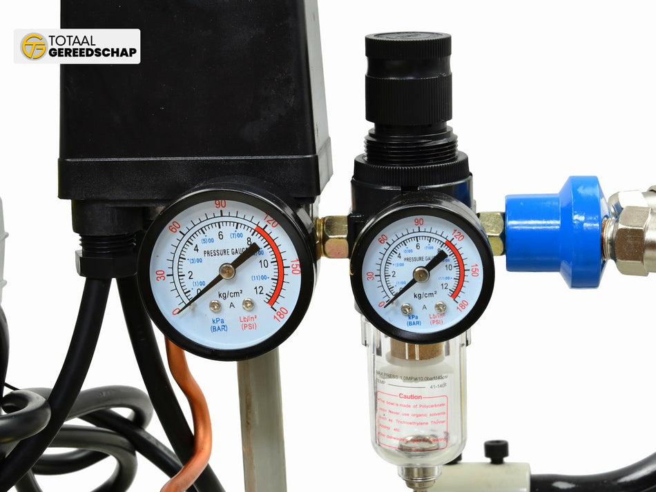 Air oil compressor 100L Compact