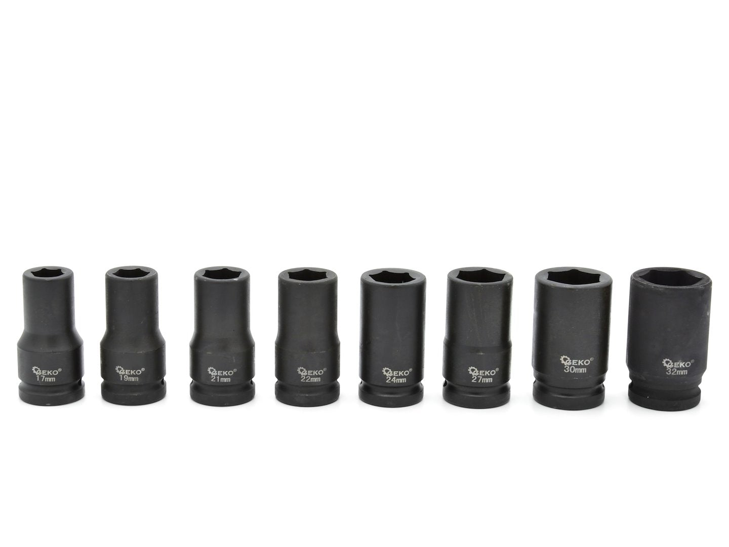 Slagdopsleutelset 3/4" 17-32mm (8 stuks)