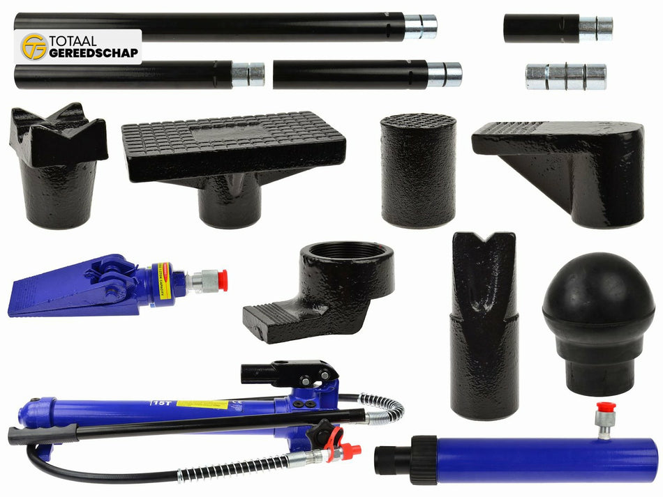 Portable power jack 15T (square pump) GEKO PREMIUM