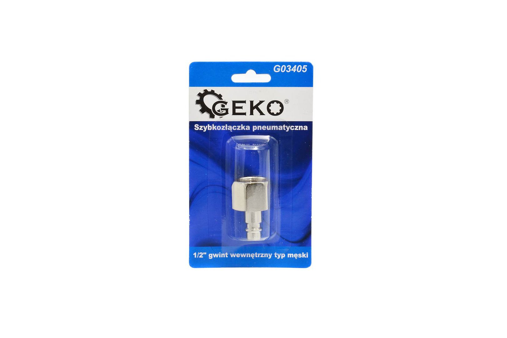 GEKO Mannelijke plug binnendraad 1/2"