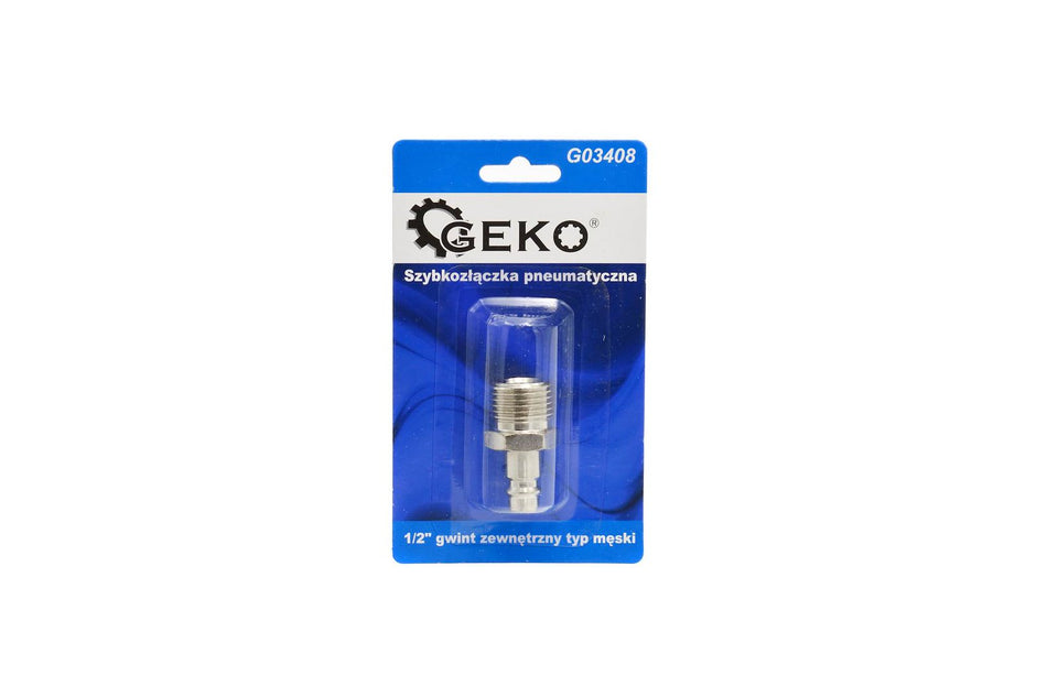 Mannelijke plug buitendraad 1/2"