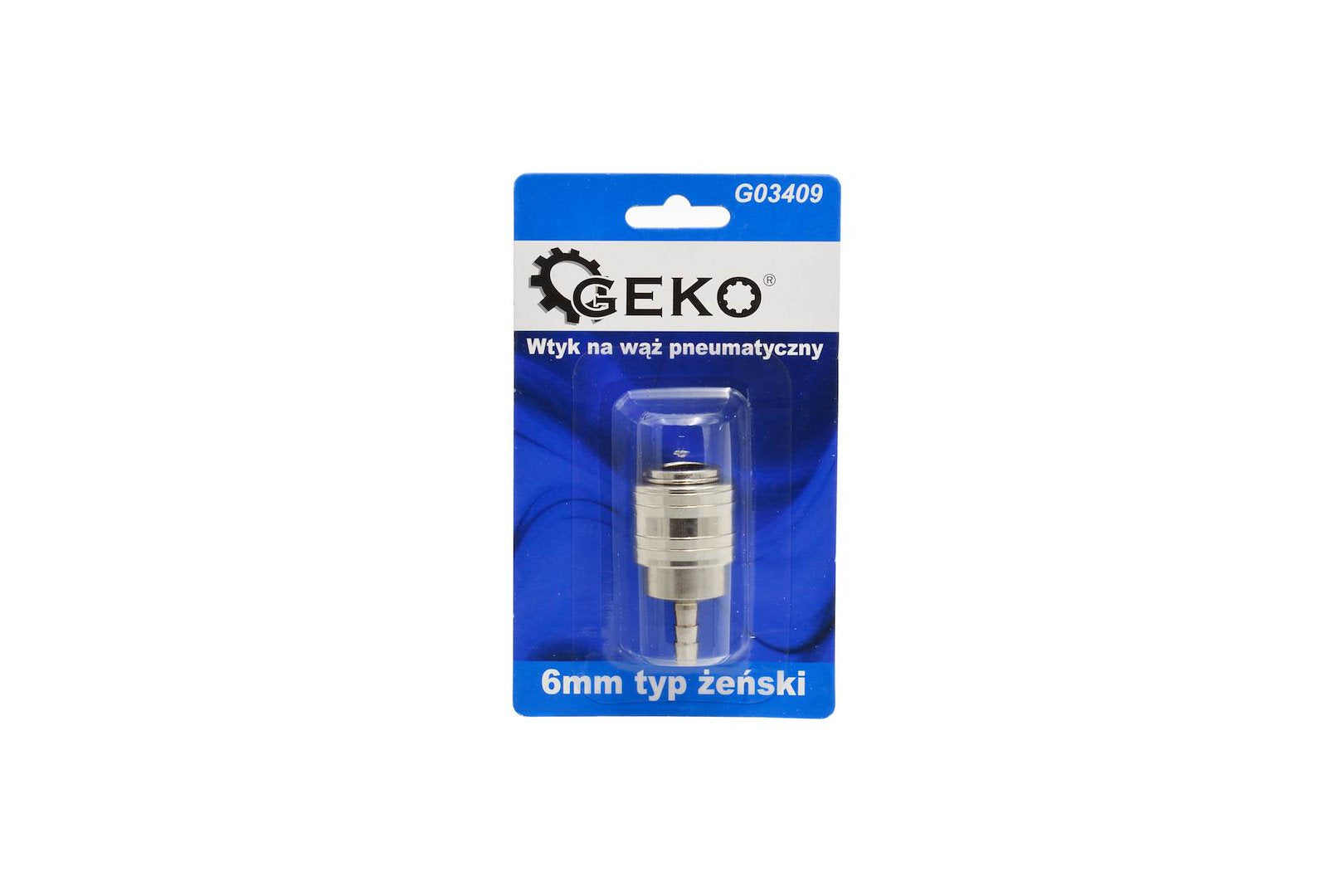 GEKO Snelkoppeling met aansluiting 6mm