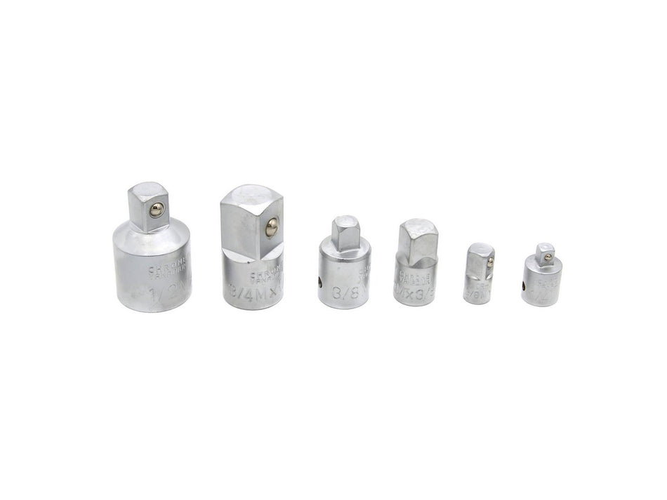 6-delige adapterset 1/4"-3/4"