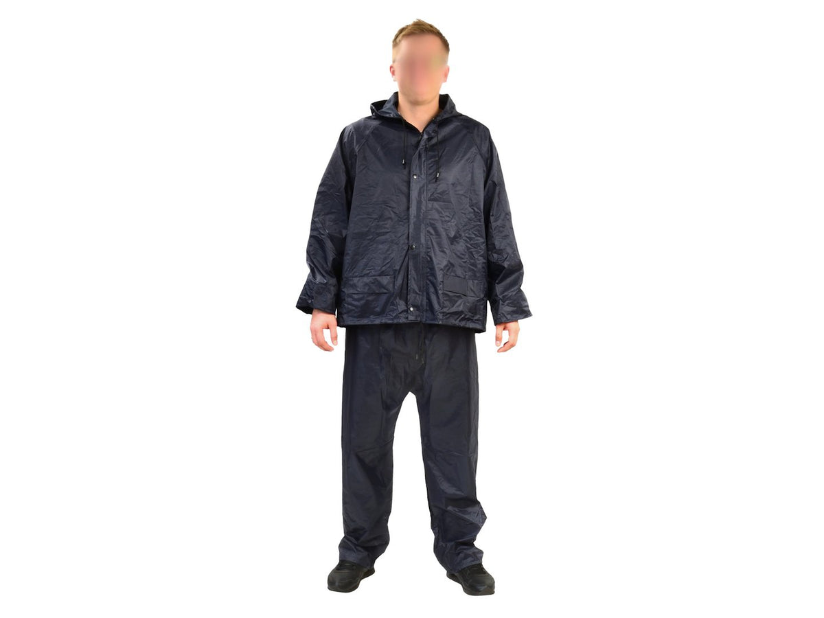 Regenpak PVC/POLYESTER maat L